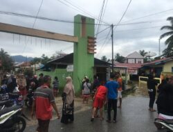 Hujan Sejak Sore, Sebagian Besar Kawasan di Kota Solok Terendam  Banjir