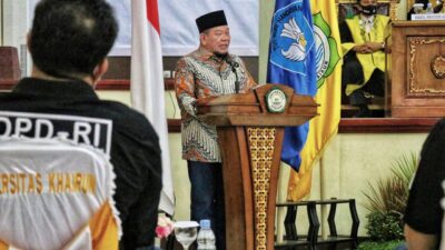 Sidang Terbuka Unkhair, LaNyalla : Pembangunan SDM Penting !