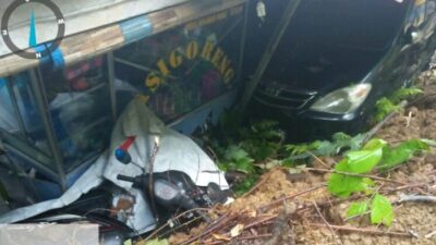 Akses Jalan Lubuk Basung – Maninjau Ditutup Total karena Longsor