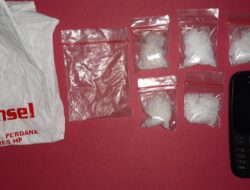 Lagi Lagi, Polres Dharmasraya Berhasil Bekuk Pengedar Sabu