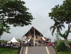 Gempa M6,2 Guncang Sulawesi Selatan, Kantor Gubernur Provinsi Sulawesi Barat Ambruk