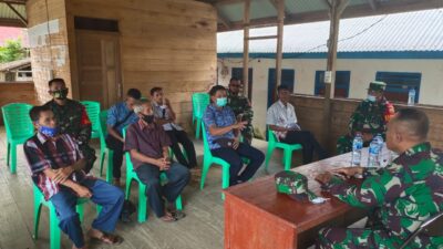 Kodim 0319 Mentawai Adakan Sosialisasi Terkait TMMD
