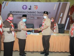 Ramadani Kirana Putra Lanjutkan Tongkat Estafet Kepemimpinan di Kwarcab Pramuka Kota Solok