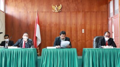 KI Sumbar Gelar Sidang Pembacaan Putusan Sidang dengan Pemohon Irfan Suandi