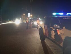 Polres Padang Pariaman Bubarkan Aksi Balap Liar di Fly Over Duku