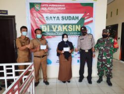 Pemerintah Kabupaten Asahan Laksanakan Vaksinisasi Covid-19 terhadap  Nakes di Kabupaten Asahan.