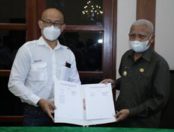 Audiensi dan Penandatanganan Persetujuan Dokumen RTD PT Inalum (Persero) Dengan Bupati Asahan.