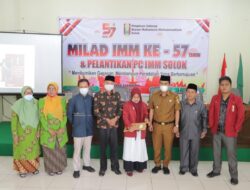 Wawako Solok Buka Secara Resmi Peringatan Milad ke-57 IMM