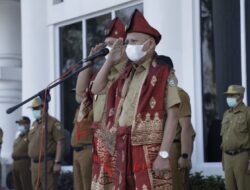 ASN di Lingkungan Pemkab Asahan Sambut Bupati dan Wakil Bupati Asahan