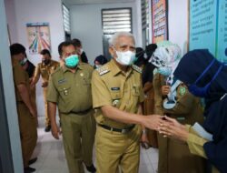 Bupati Asahan H. Surya, BSc melakukan Kunjungan Kerja di Badan Pendapatan Daerah Kabupaten Asahan dan Dinas Dinas P2KB P3A