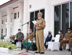 Bupati Asahan Lepas Mahasiswa Program Kampus Mengajar dan KKN UNA