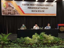 Wako Solok : Susunlah Perencanaan Yang Menjawab Permasalahan Publik