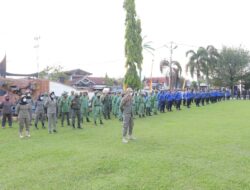 Wawako Pimpin Apel Gabungan Satpol PP, Damkar, Satpam dan Linmas Se Kota Solok