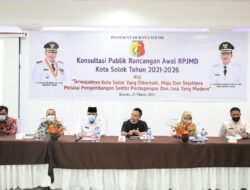 Pemko Gelar Konsultasi Publik RPJMD Kota Solok Tahun 2021-2026