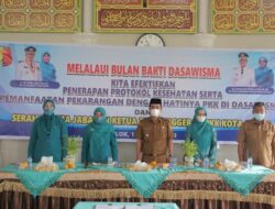 Wawako Resmikan Dimulainya Bulan Bhakti Dasawisma Kota Solok Tahun 2021