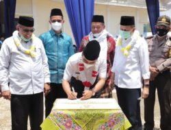 Wawako Solok Hadiri Peresmian Gedung Workshop BLK Komunitas Ponpes Waratsatul Anbiya’