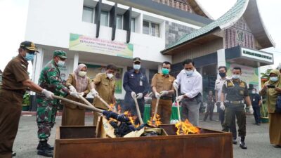 Kejari Bukittinggi Lakukan Refresif Terhadap Pelaku Tindak Pidana Narkotika