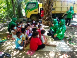 Kuatkan Pendidikan Karakter, Satgas TMMD 110/ Kodim 1201 Hadirkan Pendongeng di Desa Tolok