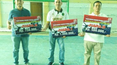 Bank Nagari Painan Gelar Turnament Futsal Bersama BPR Pessel