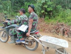 Satgas TMMD 110/ Kodim 1201 Datangkan Material Lengkap