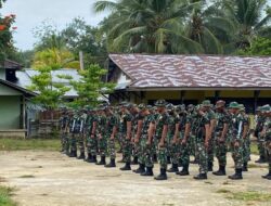 Doa Bersama, Pasiter Satgas TMMD 110/ Kodim 1201: Semangat Mengabdi di Tengah Pandemi