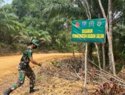 Setiap Sasaran TMMD 110/ Kodim 1201 Dipasangi Papan Informasi