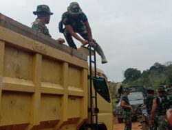 Semangat Dihari Minggu, Satgas TMMD 110/ Kodim 1201 Serbu Titik Box Cluvert Selanjutnya