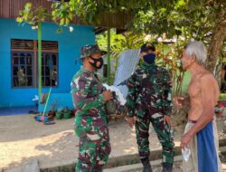 Satgas TMMD 110/ Kodim 1201 Ajak Lansia Tolok Jalankan Pola Hidup Sehat