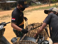 Satgas TMMD 110/ Kodim 1201 Bantu Warga Keronang Siapkan Kendaraan untuk Jualan