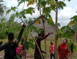 Sela Waktu Bangun Infrastruktur, Satgas TMMD 110/ Kodim 1201 Perkuat Komunikasi dengan Warga