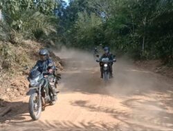 Pastikan Desa Tolok Aman, Satgas TMMD 110/ Kodim 1201 Patroli Keliling