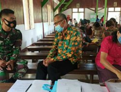 Satgas TMMD 110/ Kodim 1201 Silaturahmi ke Pengurus Gereja Santa Maria Tolok