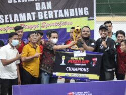 Open Turnament HIPMI BPC Pessel Resmi Ditutup, Tim Alex RMC Jadi Juara