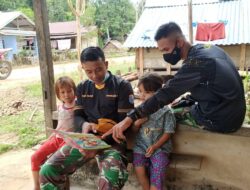 Satgas TMMD 110/ Kodim 1201 Temukan Masih Ada Siswa SD yang Belum Bisa Membaca
