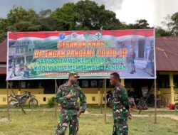 Satgas TMMD 110/ Kodim 1201 Gelar Gerakan Perilaku Hidup Bersih Sehat