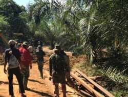 Gotong Royong Sangat Terlihat di Kegiatan TMMD 110/ Kodim 1201
