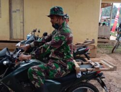 Satgas TMMD 110/ Kodim 1201 Modifikasi Motor Dinas Pengangkut Gerobak Pintar