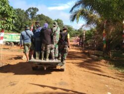 Semangat Satgas TMMD 110/Kodim 1201 Berangkat ke Lokasi Sasaran Pembangunan