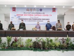 Rapat Koordinasi dalam Rangka Penanganan dan Peningkatan Vaksin di Kabupaten Asahan