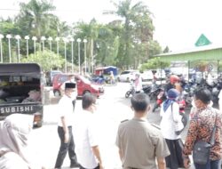 Wawako Solok Bersama BPOM RI Wilayah Sumbar Sidak Pasar Raya
