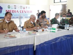 Bupati bersama Forkopimda Tinjau Pelaksanaan Vaksinasi di Puskesmas