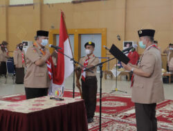 Nasrul Abit Lantik Wako Solok Sebagai Ketua Majelis Pembimbing Kwarcab Pramuka