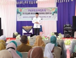 Wawako Solok Resmikan TK Islam Modern Fahmil Qur’an