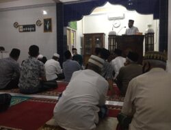 TSR V Kota Solok Ajak Masyarakat Tetap Jalani Prokes Selama Beribadah