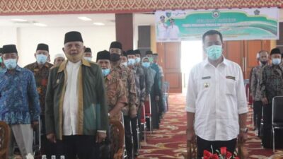Bupati Rusma Yul Anwar Hadiri Pengukuhan Pengurus DMI Pessel
