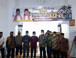 Wabup Pessel Resmikan Masjid Ar-Rahman Rawa Bubur Nagari Bukit Buai Tapan