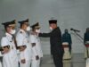 Gubernur Sumbar Mahyeldi Ansarullah melantik Bupati dan Wakil Bupati Solok dan Solok Selatan, Senin 26 April 2021 di Auditorium Gubernuran Sumbar. Foto : Istimewa