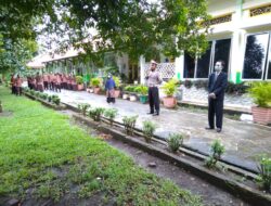 Hadiri Apel Kegiatan Pembinaan Kesiswaan, Satlantas Polres Pasbar Rencanakan Program Tilang Pelajar