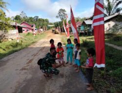 Kunjungan Kerumah Warga, Satgas TMMD 110/Kodim 1201 Disambut Hangat Pemilik Rumah
