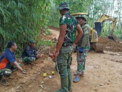 Kunjungi Lokasi TMMD 110/Kodim 1201, Tim Wasev Beri Semangat Para Pekerja